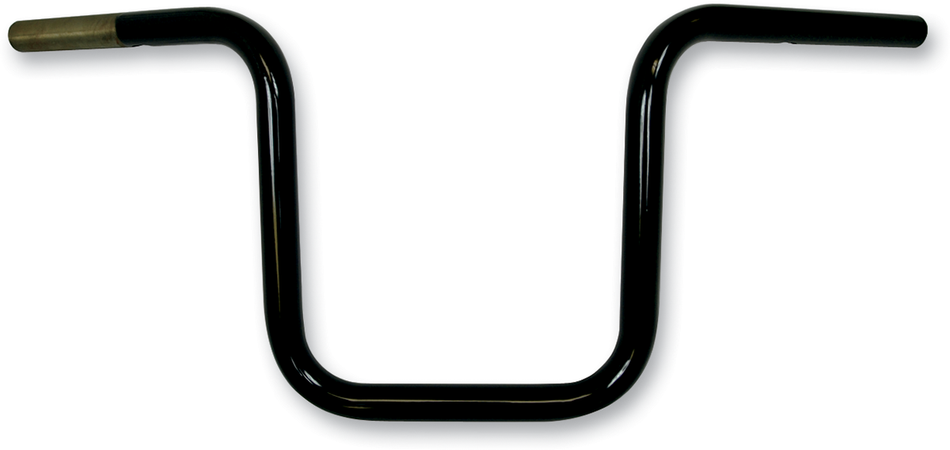 TODD'S CYCLE Handlebar - Beater - 10" - Gloss Black 0601-4672