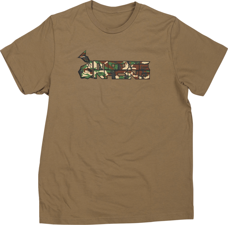 MOOSE RACING Youth Camo T-Shirt - Tan - Medium 3032-3687