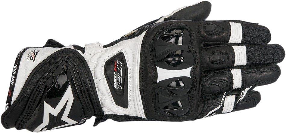 Guantes ALPINESTARS Supertech - Negro/Blanco - 3XL 3556017-12-3X 