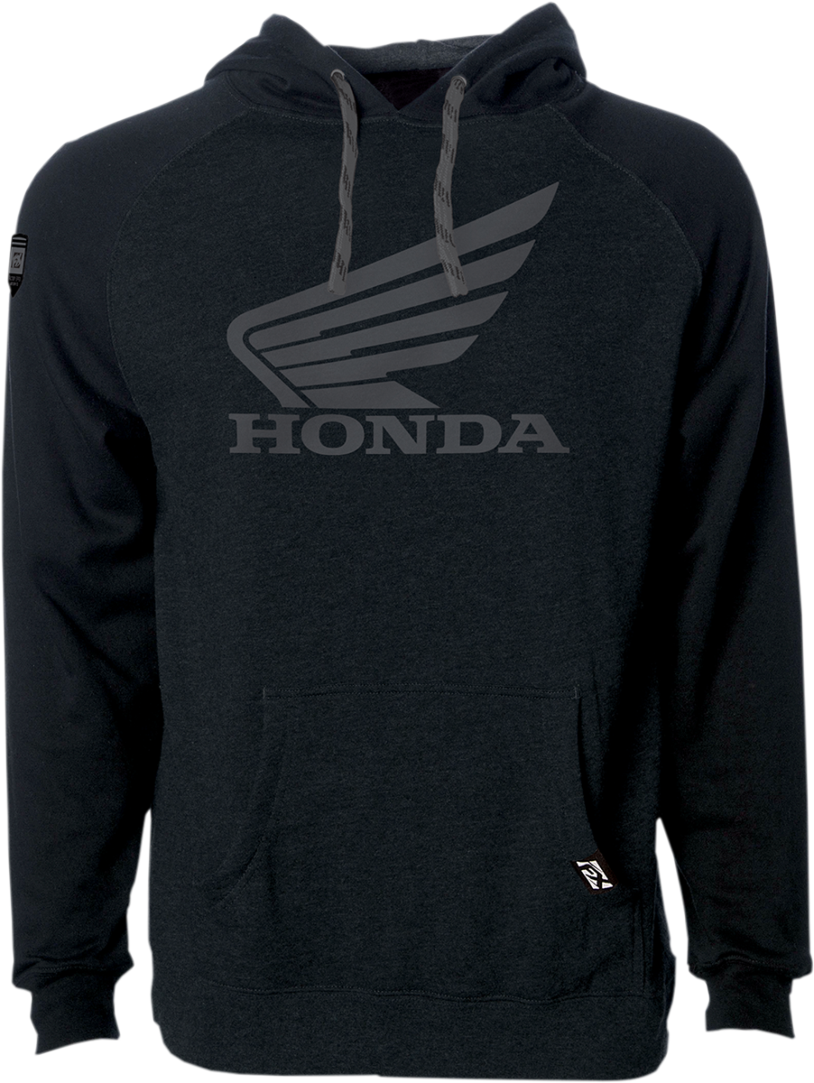 FACTORY EFFEX Honda Pullover Hoodie - Black - Large 25-88304