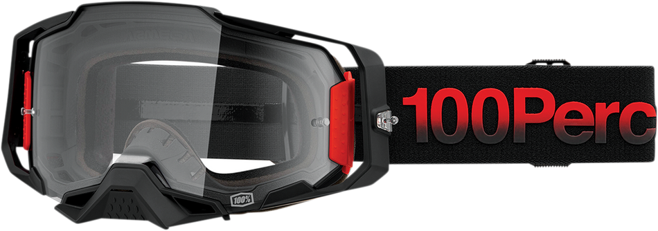 100% Armega Goggles - Tzar - Clear 50004-00014