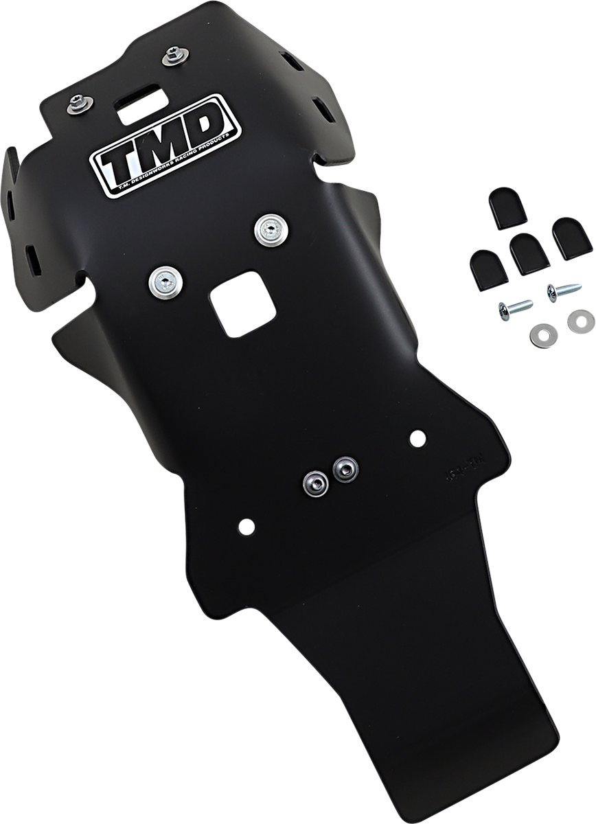 T.M. DESIGNWORKS Skid Plate - Black - Husqvarna | KTM KHLG-135-BK