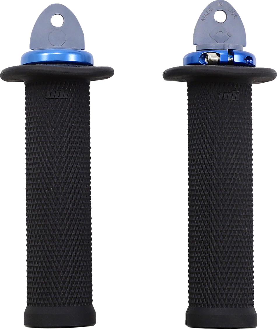 ODI Grips - Ruffian - ATV/PWC - Black/Blue J33RFB-U