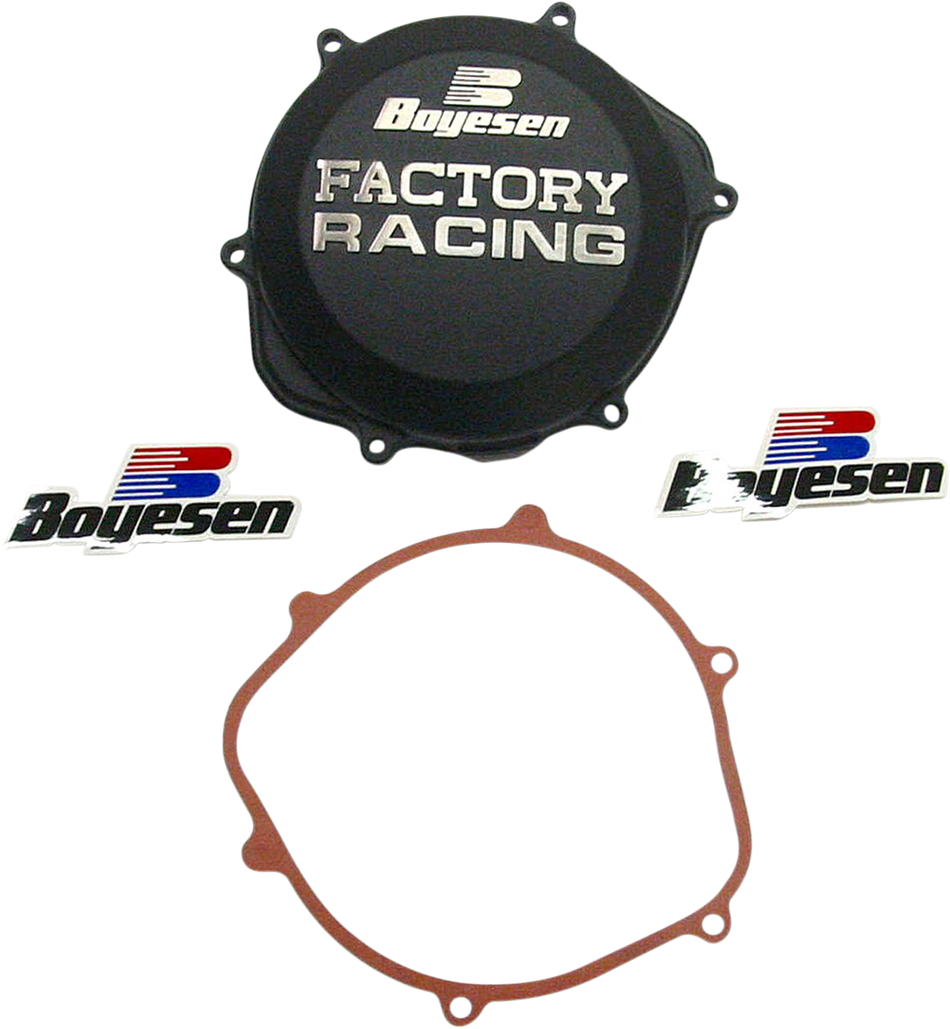 BOYESEN Clutch Cover - Black - CR450F CC-06B