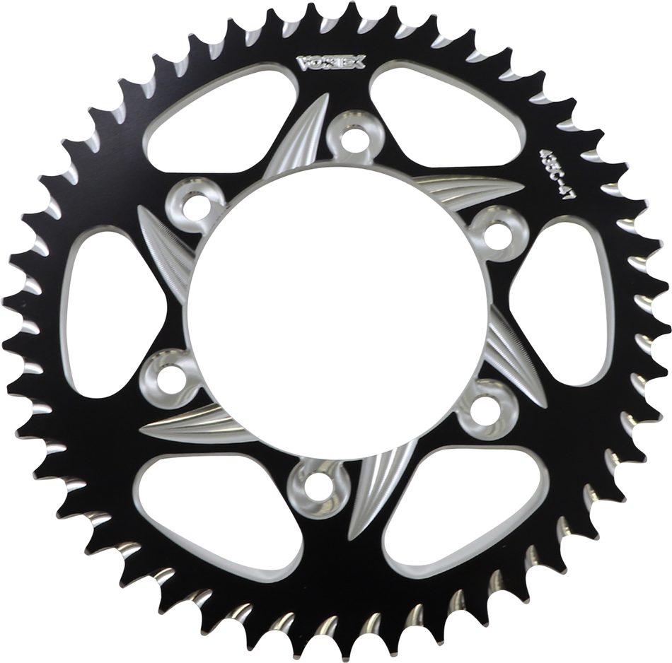 VORTEX CAT5 Sprocket - Black - 47 Tooth ACT 520;FOR 525> 12111022 435CZK-47