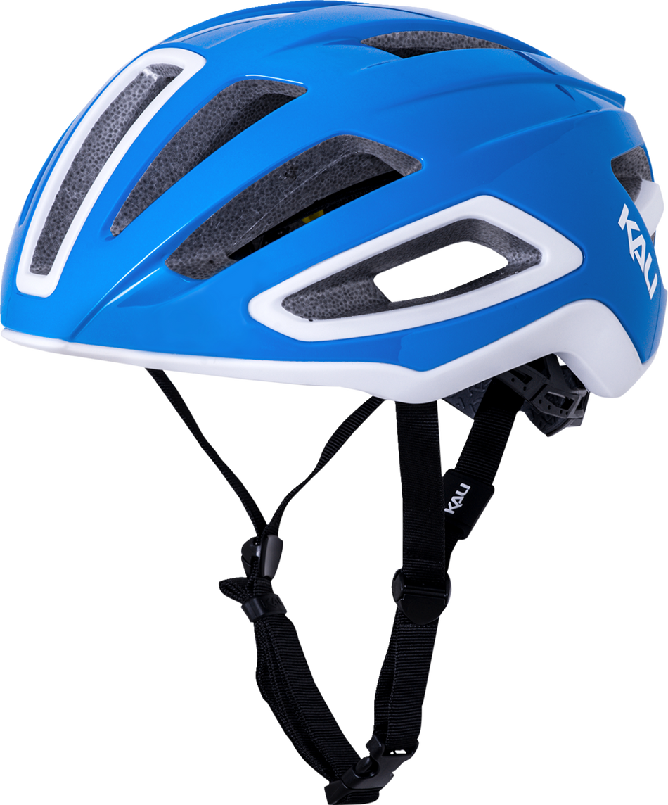 KALI Uno Helmet - Gloss Blue/White - L/XL 0240921147