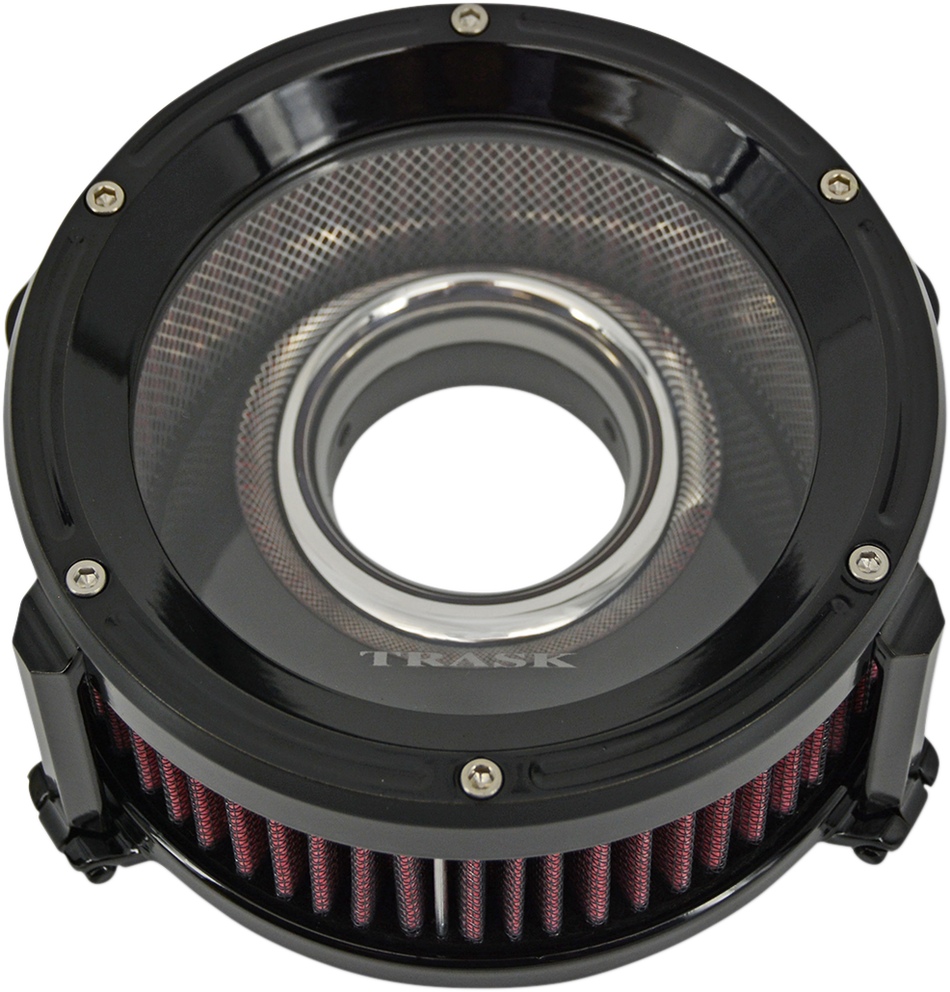 TRASK Assault Air Cleaner - Black - EFI TM-1021GBK