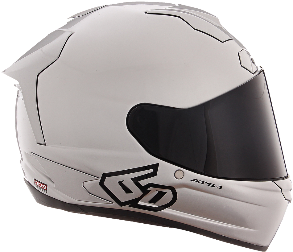 6D ATS-1R Helm - Silber glänzend - Medium 30-0996 