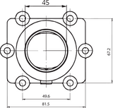 KIMPEX Carburetor Flange - Arctic Cat 301742