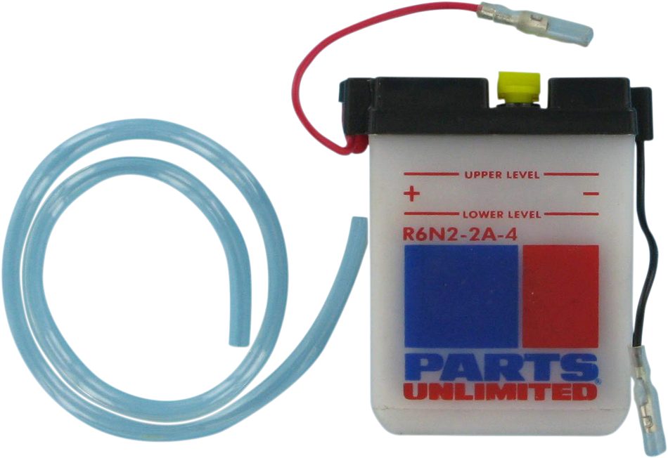 Parts Unlimited Conventional Battery R6N2-2A-4