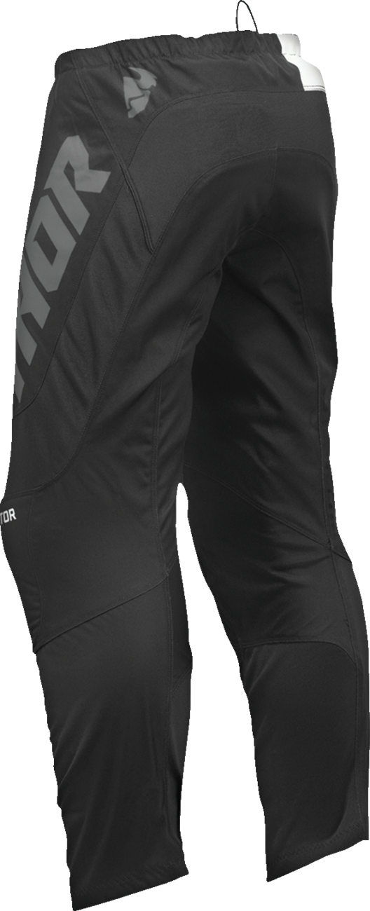 THOR Sector Checker Pants - Black/Gray - 28 2901-10983