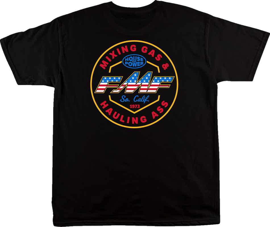 FMF American Speed T-Shirt - Black - Large SP23118912BLKL 3030-23079