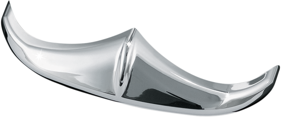 KURYAKYN Fender Tip Accent - Chrome - Front 8642