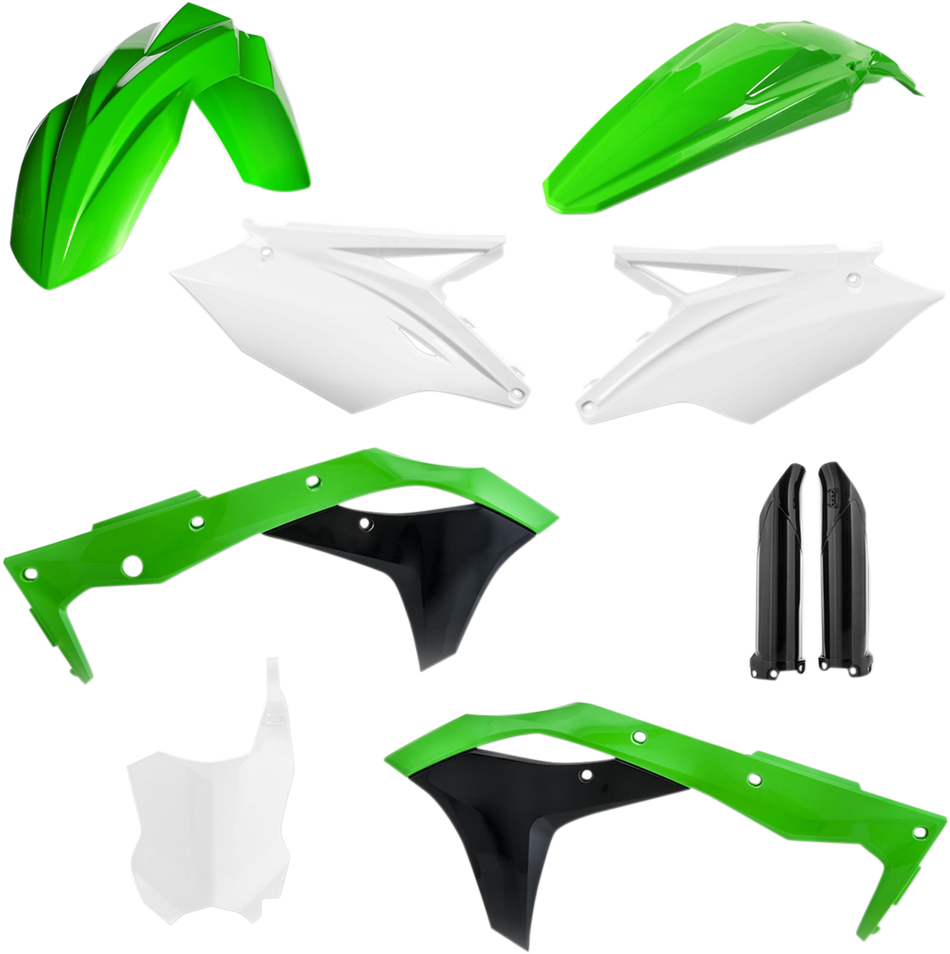 Kit de carrocería de repuesto completo ACERBIS - OEM Verde/Blanco/Negro 2685825909 