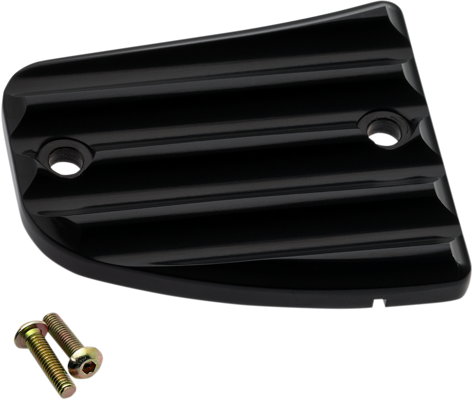 JOKER MACHINE Master Cylinder Cover - Finned - Black 30-380-1