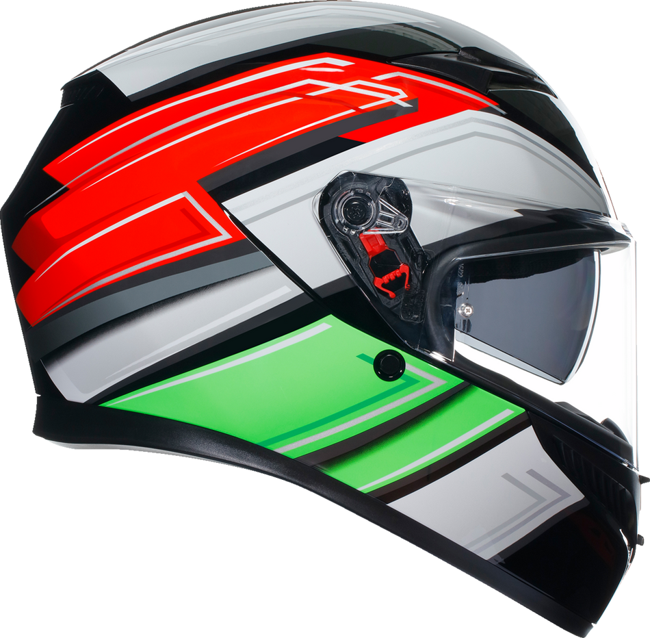 AGV K3 Helmet - Wing - Black/Italy - Small 2118381004007S