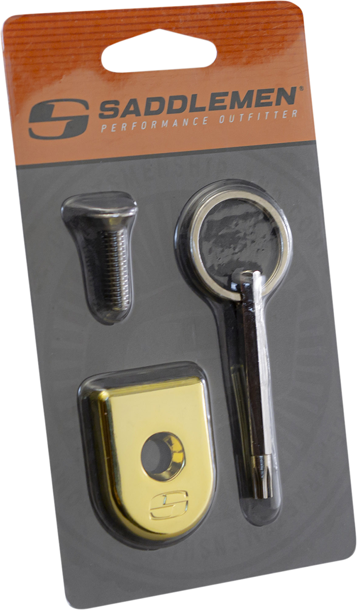 SADDLEMEN Security Seat Screw - Golden 8911GO