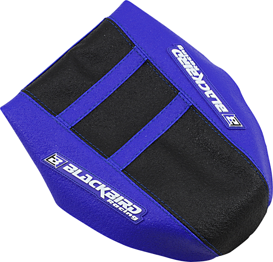 Funda de asiento BLACKBIRD RACING Zebra - Pinza - Azul/Negro 1219Z 