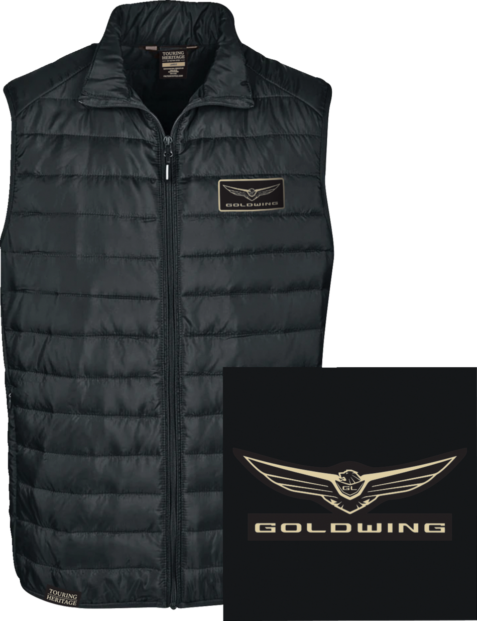 FACTORY EFFEX Goldwing Puff Vest - Black - Large 25-85804