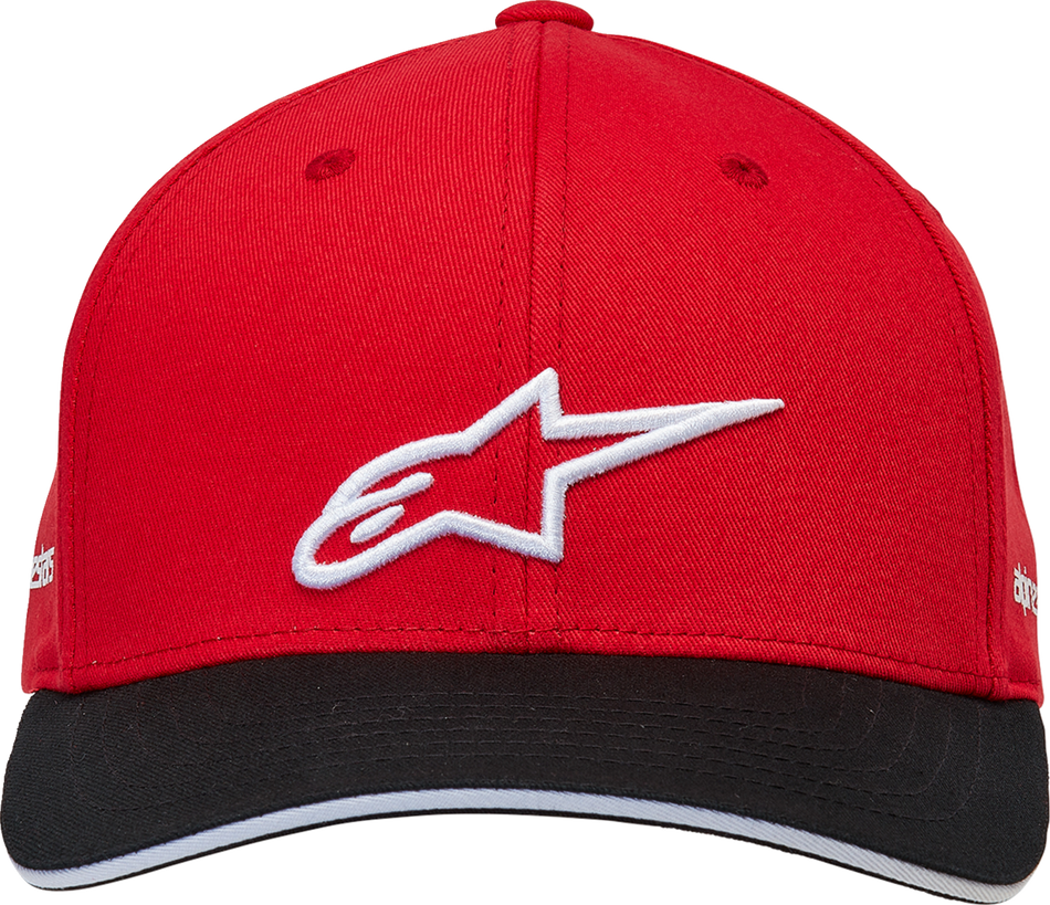 ALPINESTARS Rostrum Hat - Red/Black - One Size 1232810003010OS