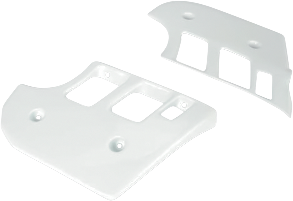 UFO Radiator Shrouds - White KT03003-047