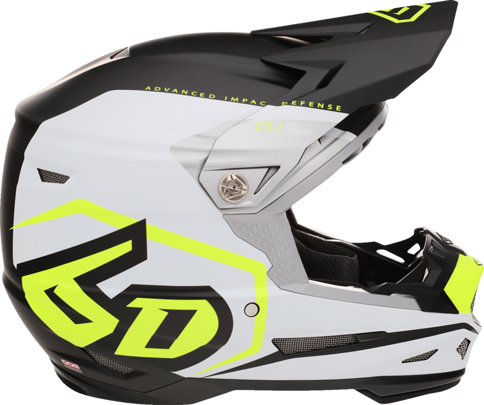 6D ATR-2 Helmet - Delta - Neon Yellow - Large 12-3427