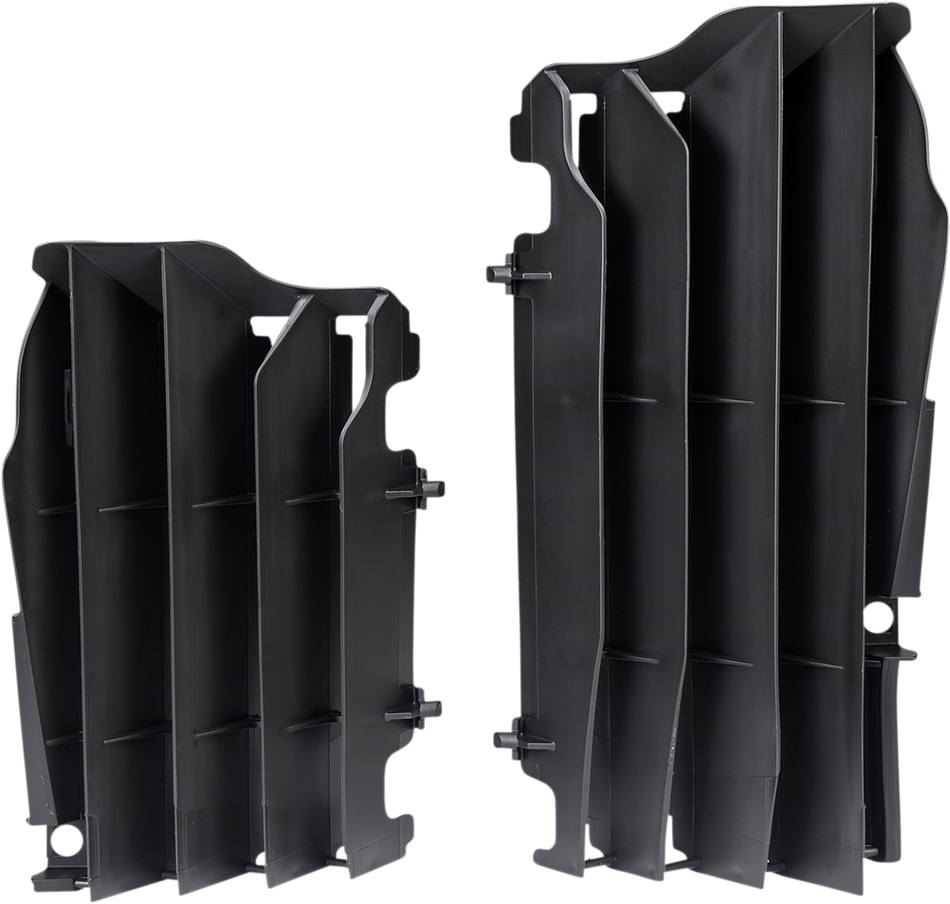 UFO Radiator Louvers - Black - KXF450 AC02470