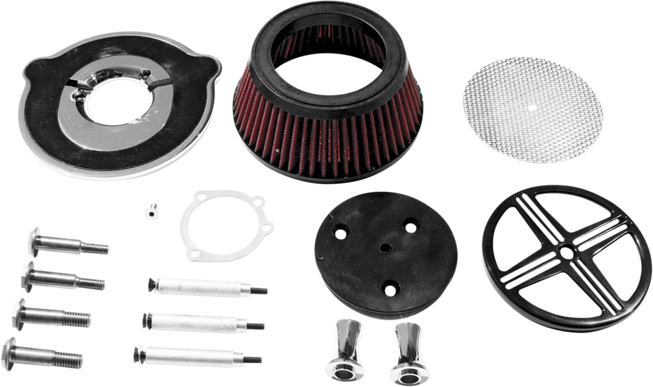 BARON XXX Air Cleaner - Black - V-Star '11 BA-2341-00B