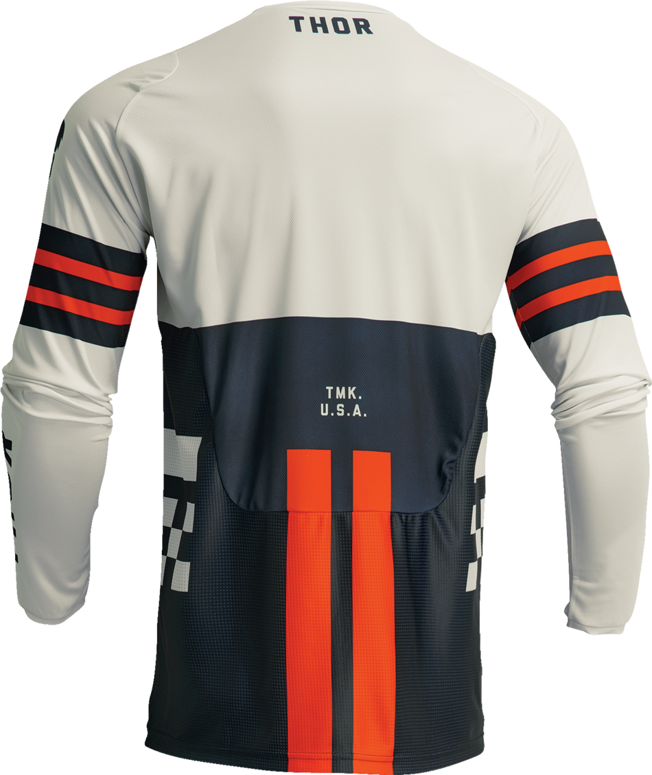 THOR Pulse Combat Jersey - Midnight/White - Small 2910-7091