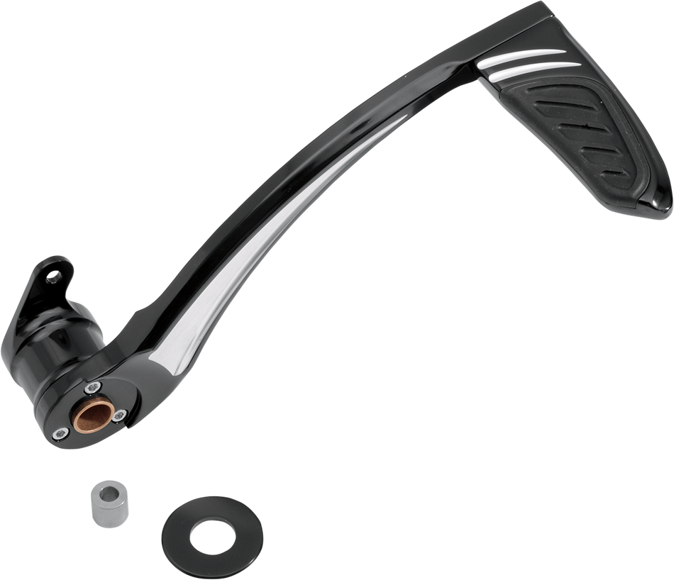 PERFORMANCE MACHINE (PM) Rear Brake Lever - '97-'07 FLH - Black 0032-1080-BM