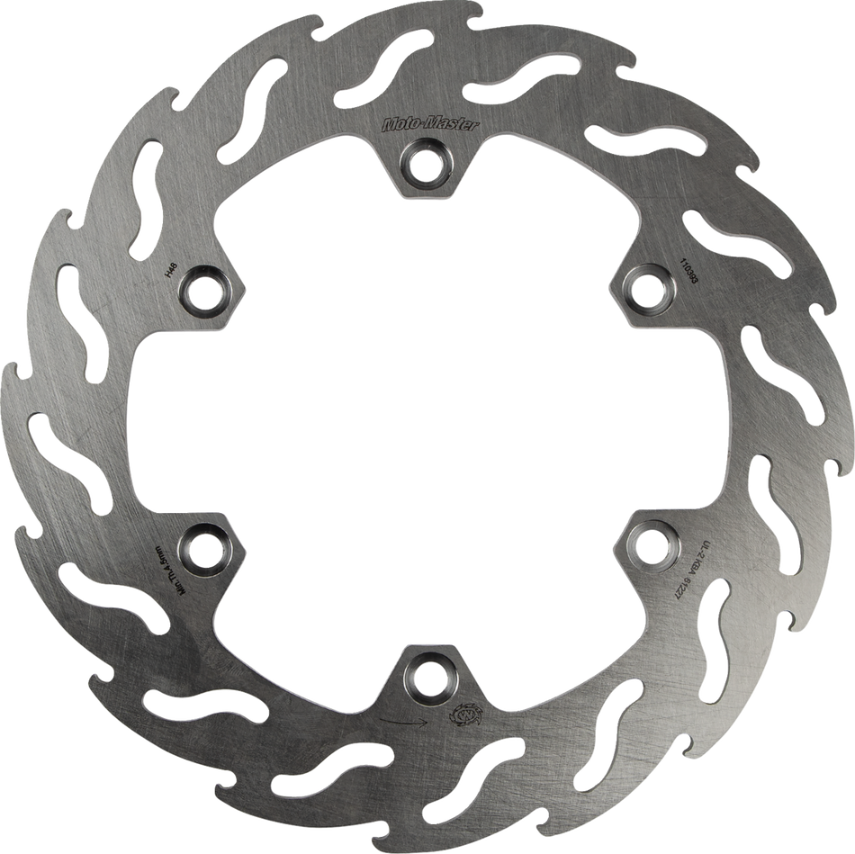 MOTO-MASTER Brake Rotor - Front - Flame 110393-PU