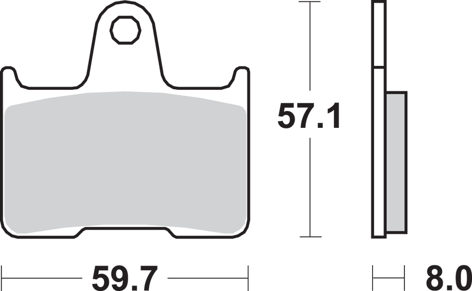 SBS Brake Pads - 715LS 715LS