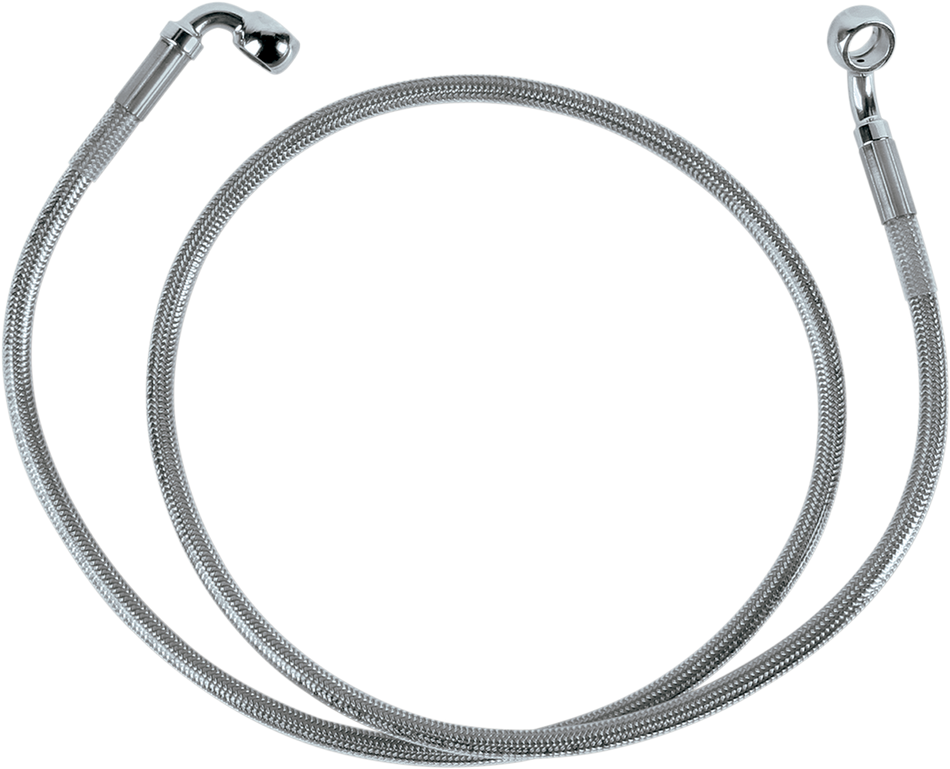 DRAG SPECIALTIES Brake Line - Front (Upper) - Stainless Steel 640110