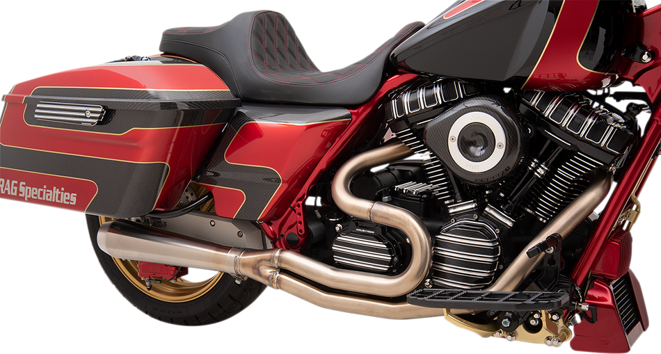 BASSANI XHAUST 2:1 Exhaust - Stainless Steel 1F22SS