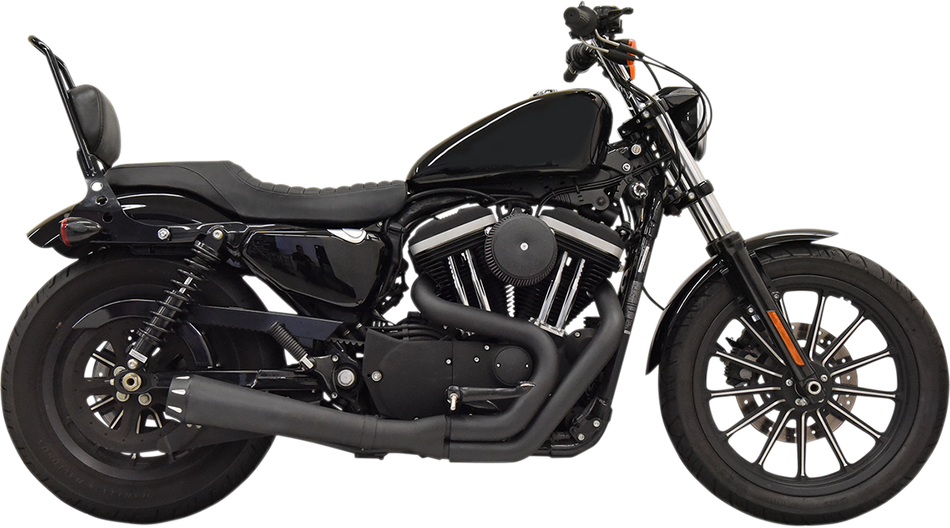 BASSANI XHAUST Road Rage Exhaust - Black - '86-'03 XL 1X42RB