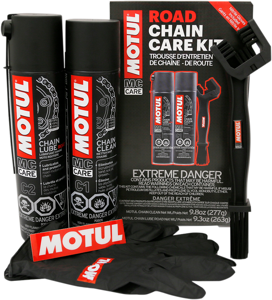 MOTUL Chain Care Kit - Road - Aerosol 109767