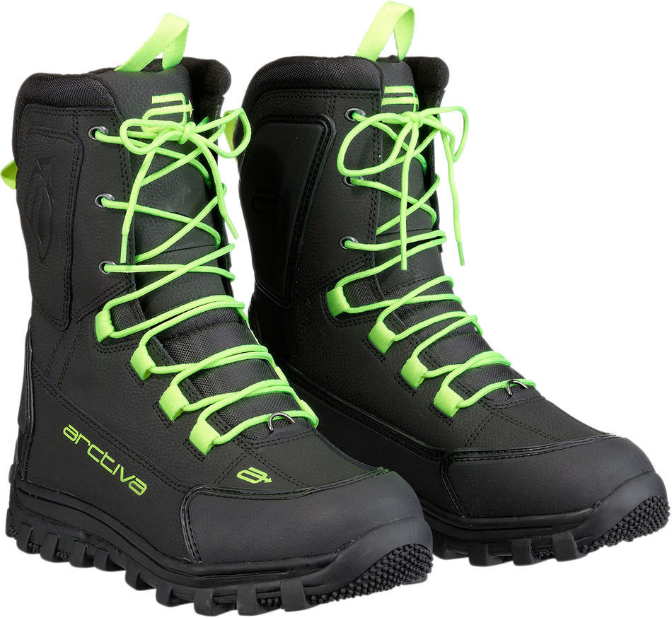 ARCTIVA Advance Boots - Black/Hi-Viz - Size 14 3420-0654