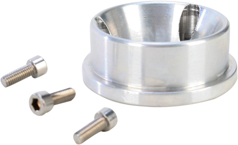 WSM Mikuni Adapter - Silver - 38 mm 006-660