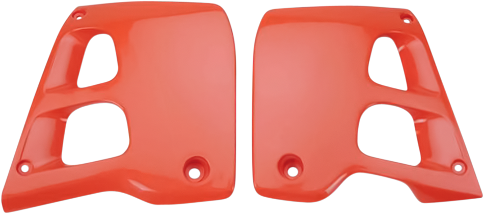 UFO Radiator Covers - '90 CR Orange HO02625121