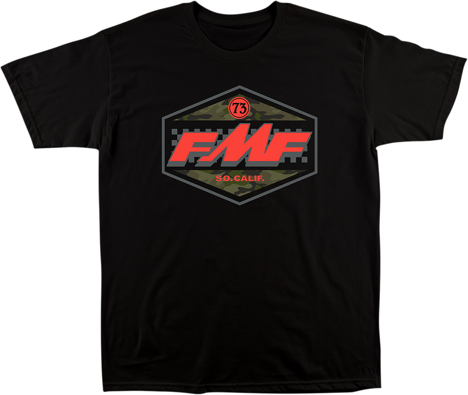 FMF Holeshot T-Shirt – Schwarz – Größe S SP21118906BKSM 3030-20495 