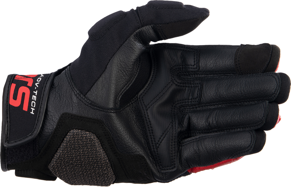 Guantes ALPINESTARS Halo - Negro/Blanco/Rojo brillante - 3XL 3504822-1304-3X 