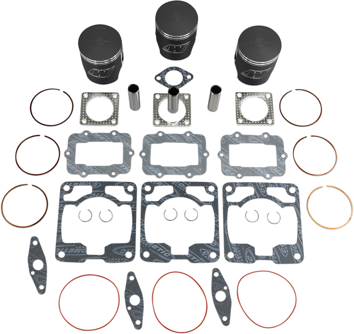 Kit de pistón WISECO - Ski Doo de alto rendimiento SK1240 