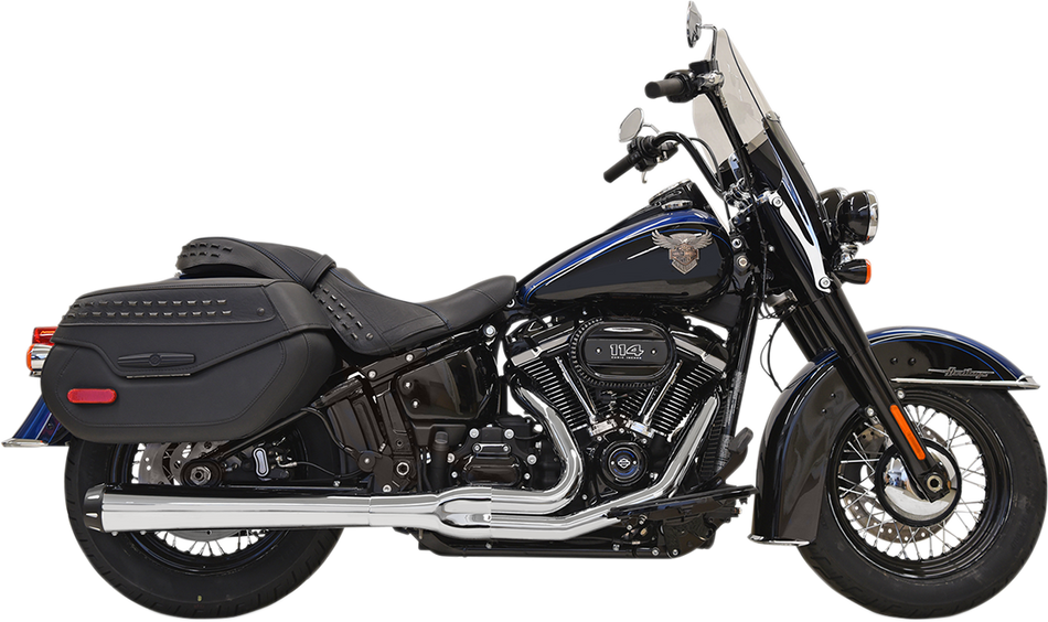 BASSANI XHAUST 2:1 Exhaust - Chrome 1S91R