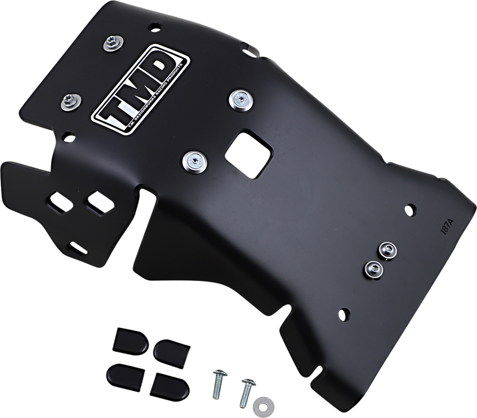 T.M. DESIGNWORKS Skid Plate - Black - KTM | Husqvarna KTMC-136-BK