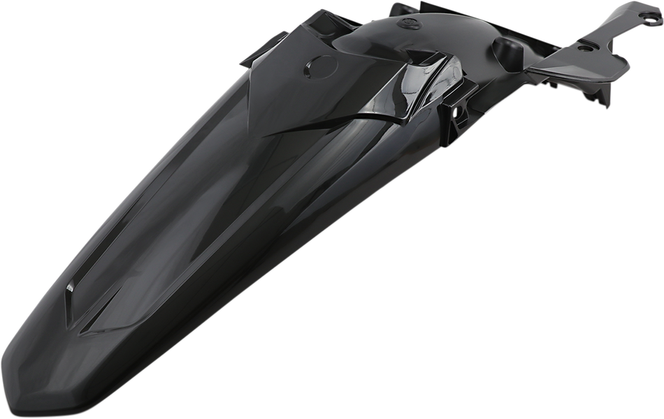 UFO MX Rear Fender - Black YA04857-001