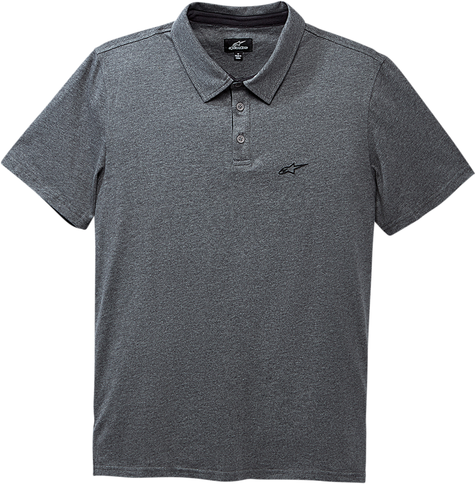 ALPINESTARS Eternal Polo Shirt - Heather Charcoal - 2XL 101841004191B2X