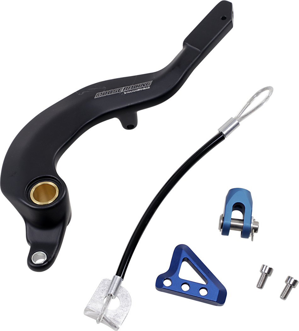 MOOSE RACING Brake Pedal - Blue - Yamaha 82-0221-21-22