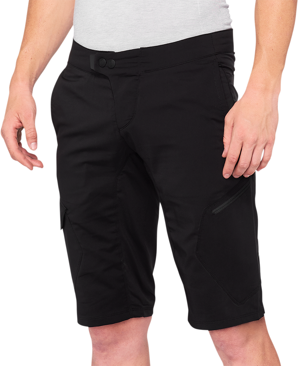 100% Ridecamp Shorts - Schwarz - US 34 40029-00003