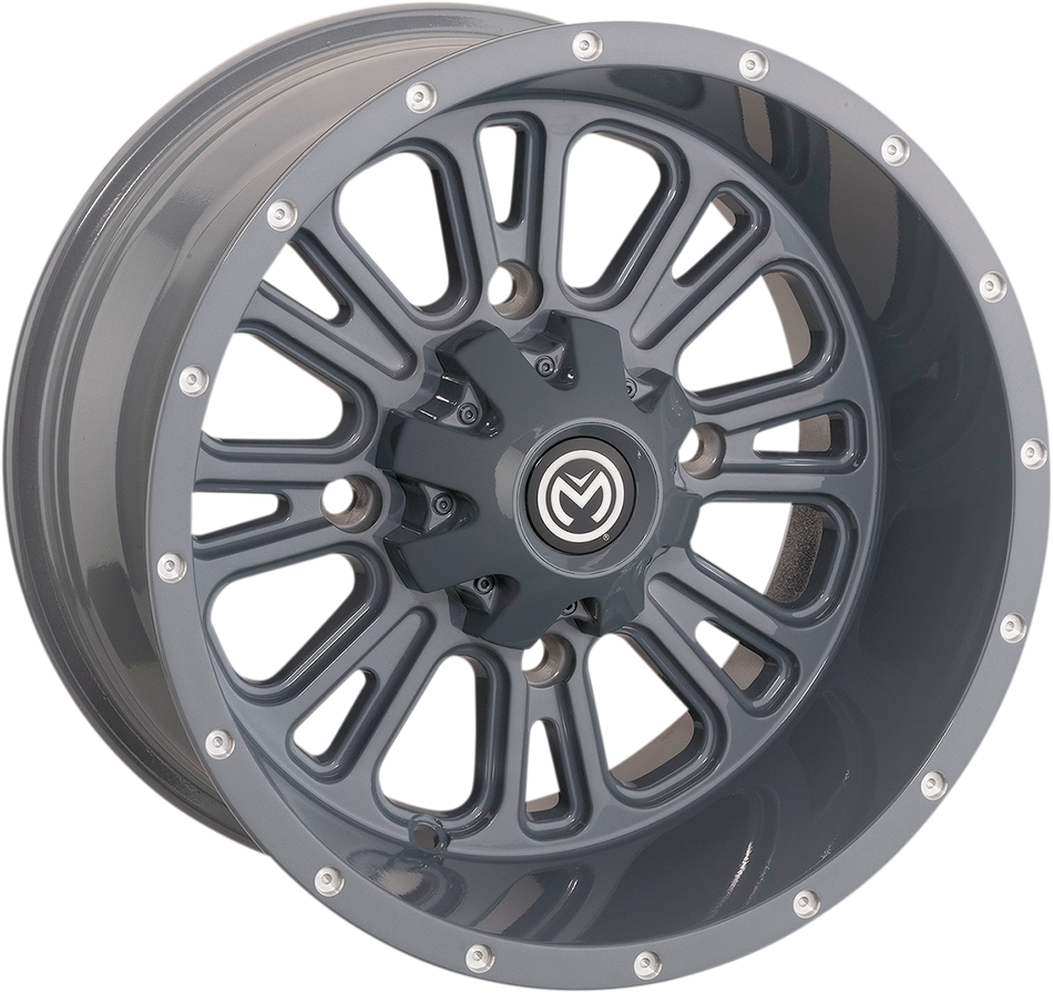 MOOSE UTILITY Wheel - 399X - Rear - Gray - 14x8 - 4/156 - 4+4 399MO148156KG4