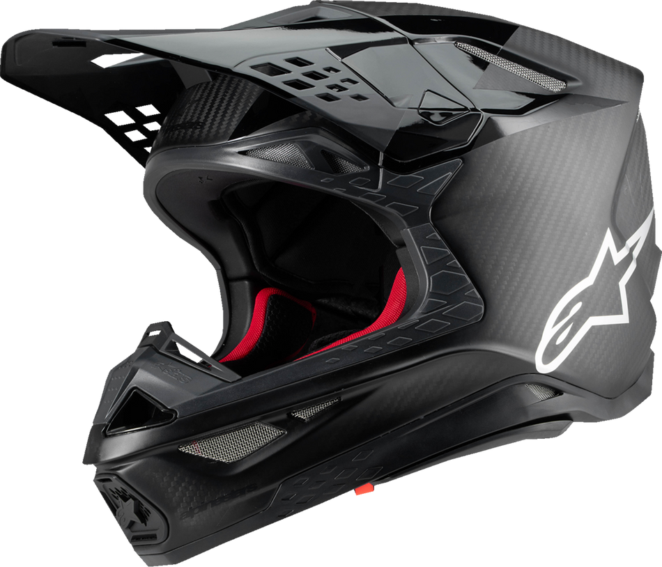 ALPINESTARS Supertech M10 Helm - Fame - MIPS® - Schwarz Carbon - XS 8300423-1902-XS